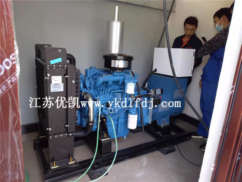 2021年10月26日，玉柴30KW自動(dòng)化柴油發(fā)電機(jī)組交付石油公司使用