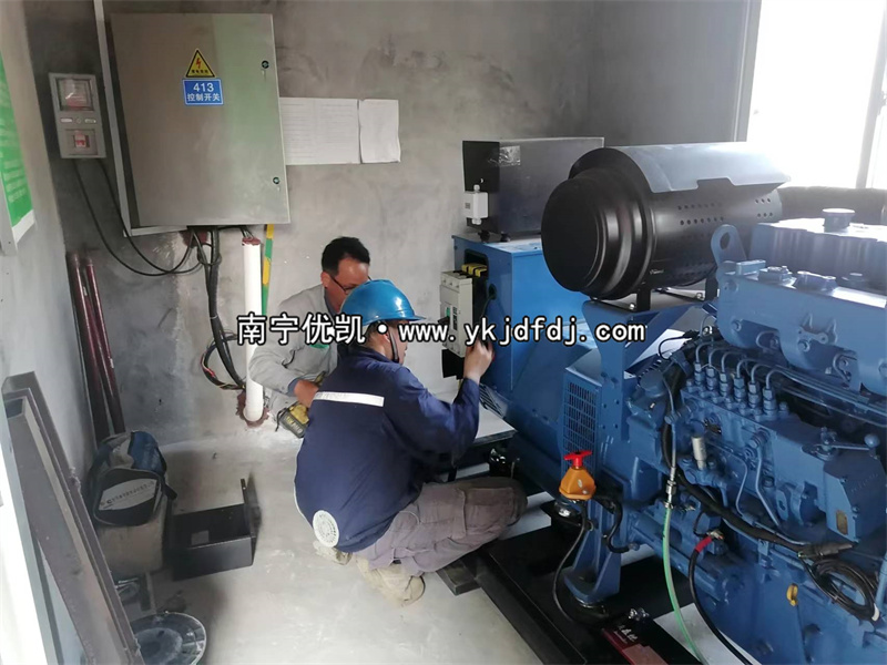 2023年3月10日，200kw玉柴發(fā)電機組廣西某水電站順利通過驗收