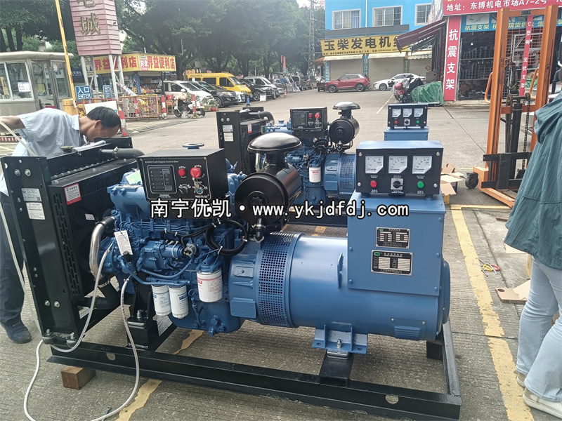 2024年5月31日，兩臺(tái)50KW玉柴發(fā)電機(jī)組試機(jī)發(fā)貨南寧某養(yǎng)殖場(chǎng)